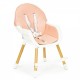 Scaun de masa 2 in 1 Ecotoys HA-004 - Roz