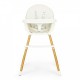 Scaun de masa 2 in 1 Ecotoys HA-004 - Bej