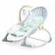 Balansoar 3 in 1 cu vibratii si melodii Ecotoys 27224 - Elefant