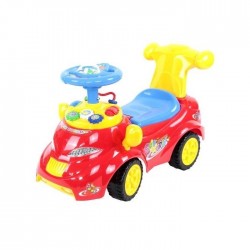 Masinuta de impins Sun Baby 014 cu panou rotativ - Rosu