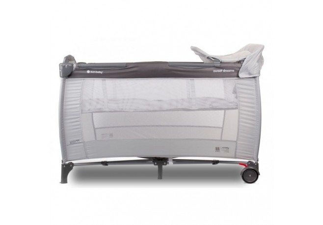 Patut pliabil Sun Baby 006 Grey - Gri