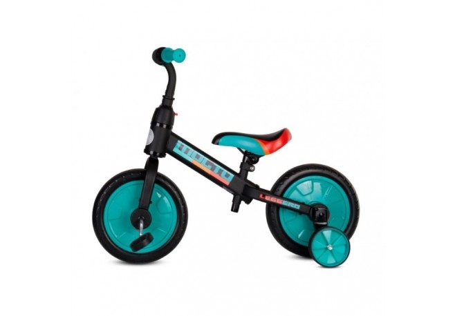 Bicicleta cu sau fara pedale Sun Baby 016 Molto Leggero  - Turquoise