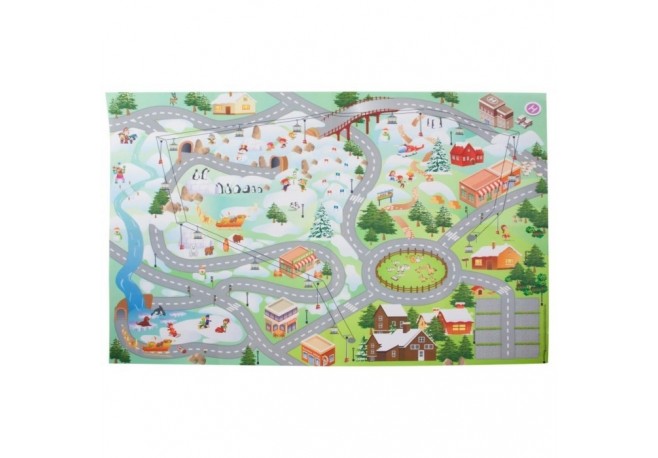 Salteluta de joaca Sun Baby 051 Oras inzapezit cu masinute