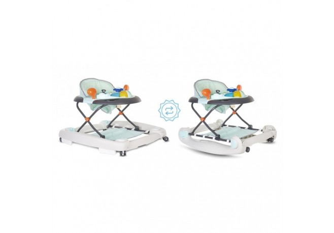Premergator Sun Baby 022 cu functie de balansoar - Turquoise Grey