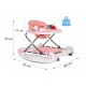 Premergator Sun Baby 022 cu functie de balansoar - Pink Grey