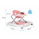 Premergator Sun Baby 022 cu functie de balansoar - Pink Grey