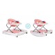 Premergator Sun Baby 022 cu functie de balansoar - Pink Grey