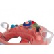 Premergator Sun Baby 022 cu functie de balansoar - Pink Grey