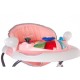 Premergator Sun Baby 022 cu functie de balansoar - Pink Grey