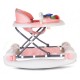 Premergator Sun Baby 022 cu functie de balansoar - Pink Grey