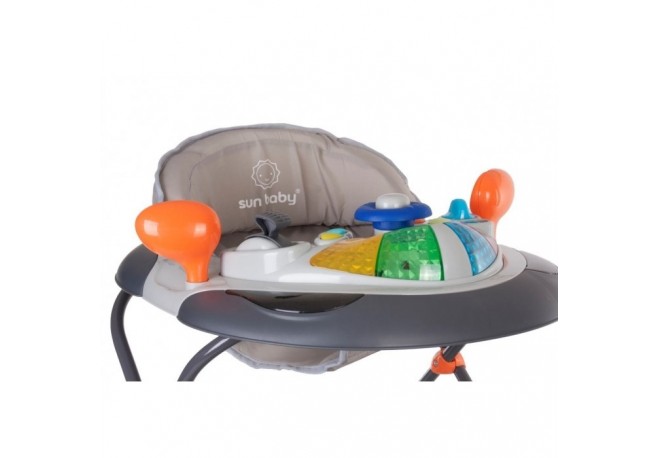Premergator Sun Baby 022 cu functie de balansoar - Grey