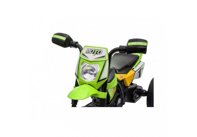 Tricicleta tip motocicleta electrica pentru copii M4 R-Sport - Verde