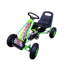 Kart cu pedale Gokart 3-7 ani roti gonflabile G1 R-Sport - Verde