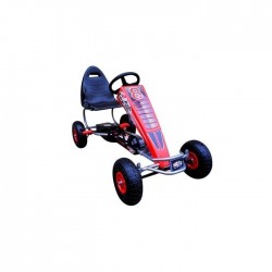 Kart cu pedale Gokart 4-10 ani roti gonflabile G5 R-Sport - Rosu