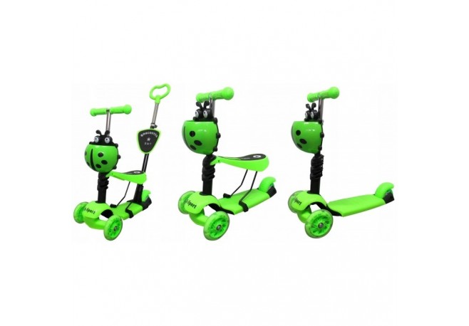 Trotineta 5 in 1 R-Sport H3 - Verde