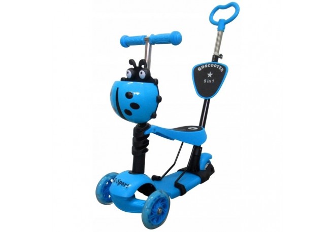 Trotineta 5 in 1 R-Sport H3 - Albastru