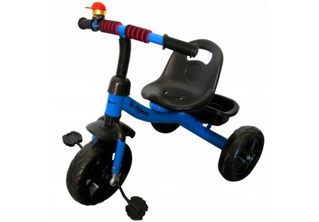 Tricicleta cu pedale R-Sport T1 - Albastru