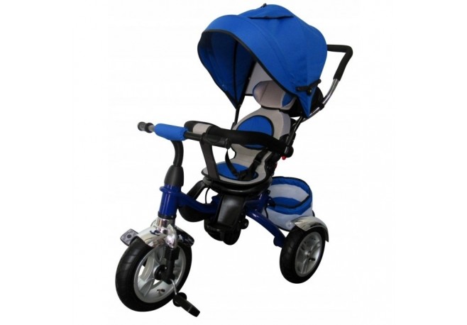 Tricicleta cu pedale 3 in 1 R-Sport T3 - Jeans