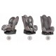 Scaun auto 0-25 Kg Ricokids Sorino - Gri