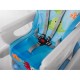 Scaun de masa 3 in 1 Ricokids Teri - Albastru - Gri