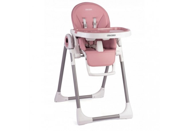 Scaun de masa 2 in 1 Ricokids Belo - Roz