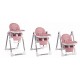 Scaun de masa 2 in 1 Ricokids Belo - Roz