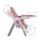 Scaun de masa 2 in 1 Ricokids Belo - Roz