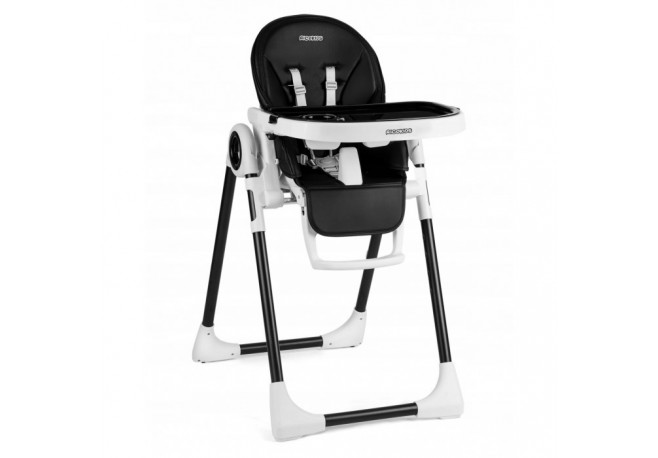 Scaun de masa 2 in 1 Ricokids Belo - Negru