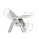 Scaun de masa 2 in 1 Ricokids Belo - Gri