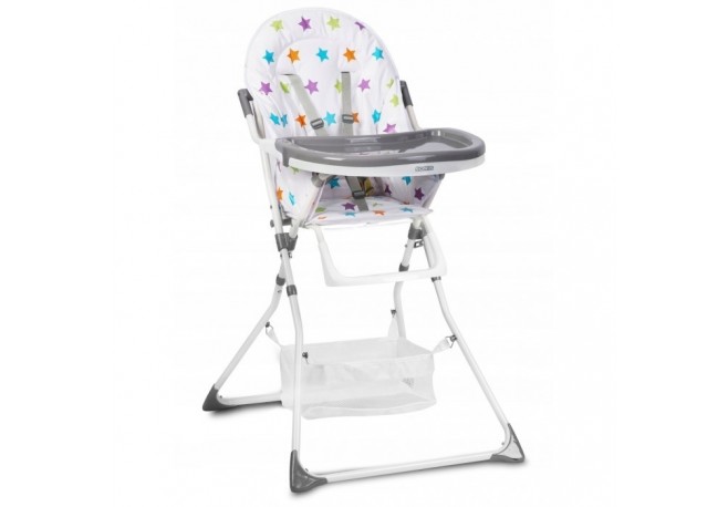 Scaun de masa Ricokids Eldo - Gri - Alb - Stele