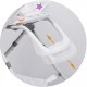 Scaun de masa Ricokids Eldo - Gri - Alb - Stele