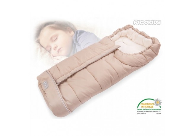 Sac de dormit 96 x 45 cm Ricokids Drimi - Bej