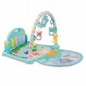 Salteluta de joaca cu pian Ricokids 7314 - Albastru