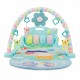 Salteluta de joaca cu pian Ricokids 7314 - Albastru