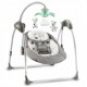 Leagan electric cu muzica Ricokids Premium 7322 - Gri