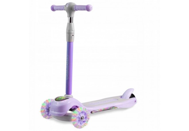 Trotineta cu roti cu LED Ricokids Piko - Violet