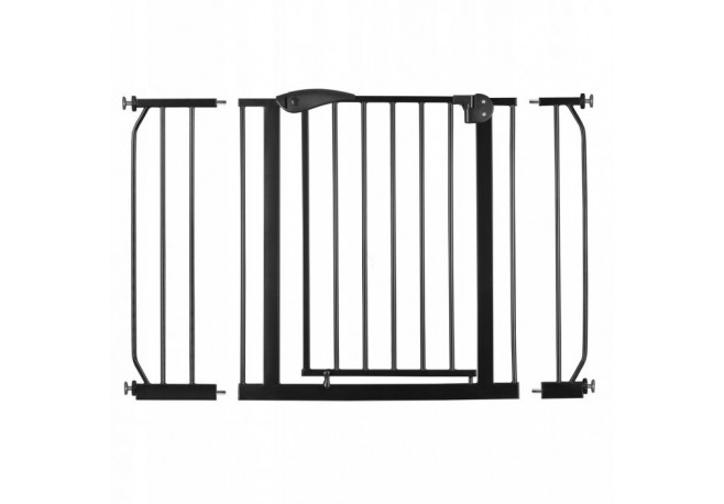 Poarta siguranta 75-115 cm RicoKids 7407 - Negru