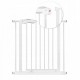 Poarta siguranta 75-85 cm Ricokids 7409 - Alb