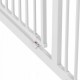 Poarta siguranta 75-85 cm Ricokids 7409 - Alb
