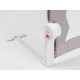 Bariera de protectie pentru pat 150 x 35 x 42 cm Ricokids - Gri