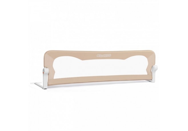 Bariera de protectie pentru pat 150 x 35 x 42 cm RicoKids - Bej
