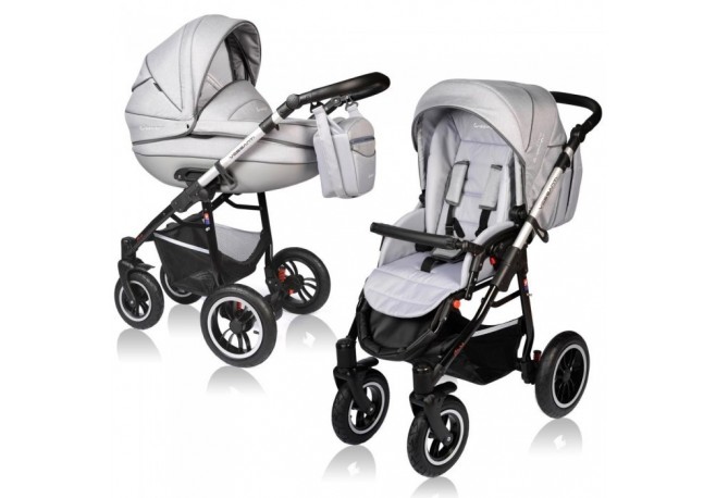 Carucior VESSANTI Crooner Prestige 2 in 1 - Light Gray