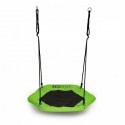 Leagan pentru copii hexagonal tip cuib de barza suspendat Ecotoys MIR6023 - Verde