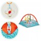 Salteluta de joaca 2 in 1 pentru copii cu jucarii si 18 bile Ecotoys CC9038