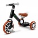 Bicicleta de echilibru 3 in 1 cu pedale pentru copii Ecotoys LC-V1322 - Negru