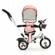 Tricicleta cu sezut rotativ Ecotoys JM-066-9L - Roz