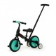 Bicicleta cu pedale si roti ajutatoare 3 in 1 Ecotoys YM-BB-12 - Blue