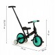 Bicicleta cu pedale si roti ajutatoare 3 in 1 Ecotoys YM-BB-12 - Blue