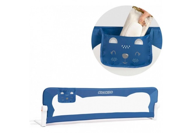 Bariera de pat Ricokids 150 x 42 x 35 cm - Albastru