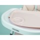 Scaun de masa Ricokids Lindo - Bej - Alb